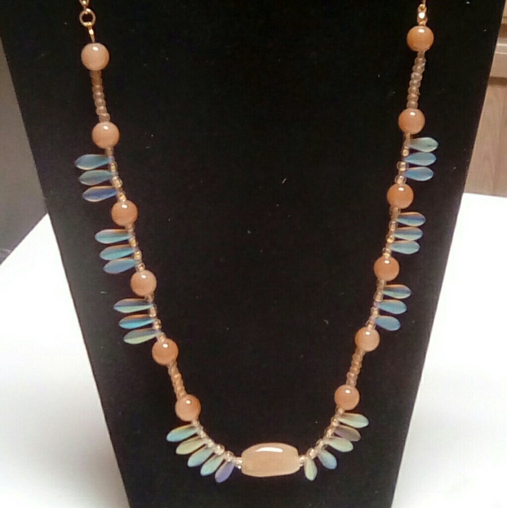 Gorgeous Reversible Necklace .. NWOT